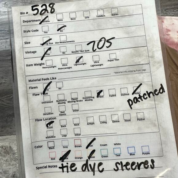 True Vintage 60s 70s Fruit of the Loom 5 Fingers Tan Pink Mens M Ringer T-shirt - Picture 8 of 8